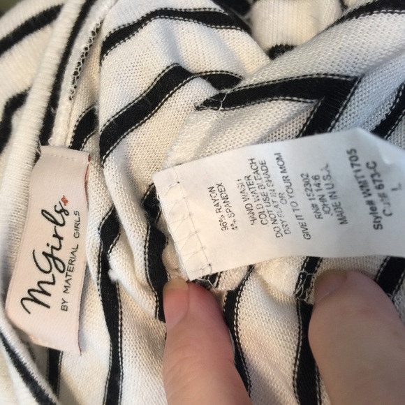 💥 My Girls by Material Girls Black/White Tunic - Picture 6 of 6